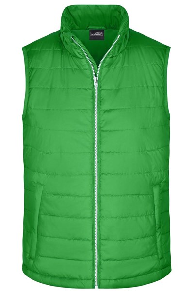 Obrázky: Pánska prešívaná vesta J&N, zelená XL