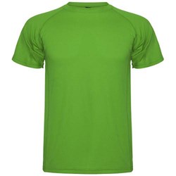 Obrázky: Papraď. zelené funkčné detské ragl. tričko, veľ. 4