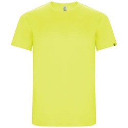 Obrázky: Detské športové PES tričko, fluor. žltá, veľ. 4