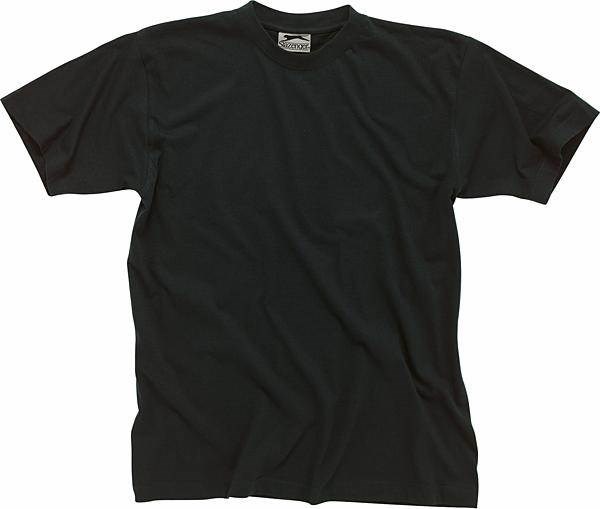Obrázky: Slazenger, tričko, krátky rukáv, čierna, XXXL