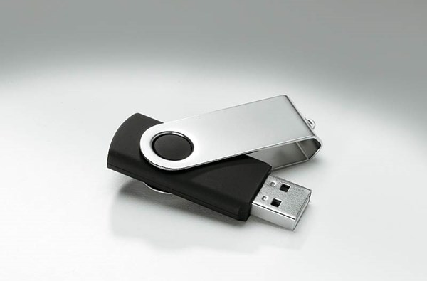 Obrázky: USB kľúč 1 GB, čierna, Obrázok 5