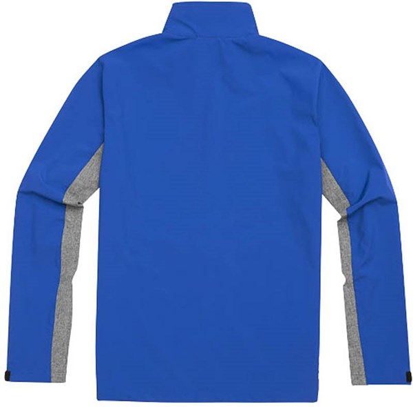 Obrázky: Pánska modro-šedá softshellová bunda Vesper XL, Obrázok 2