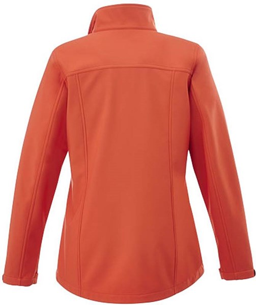 Obrázky: Oranžová dám. softshellová bunda Maxson ELEVATE XL, Obrázok 2