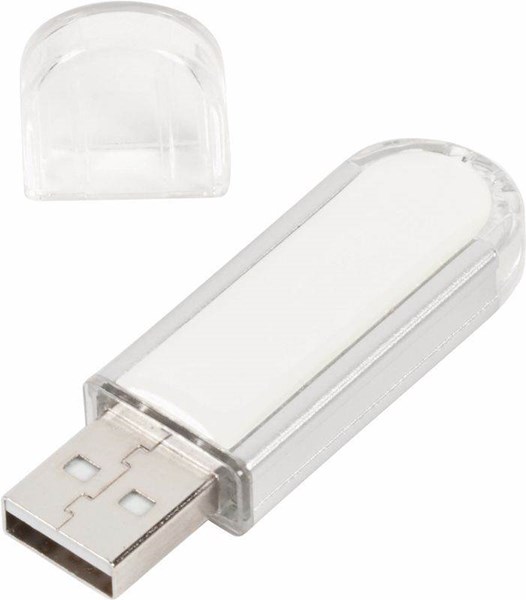 Obrázky: USB kľúč Epoxy s priesvitným krytom 1 GB, Obrázok 2