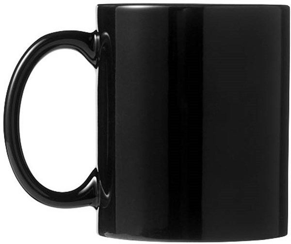 Obrázky: Keramický hrnček 330 ml v krabičke čierny, Obrázok 2