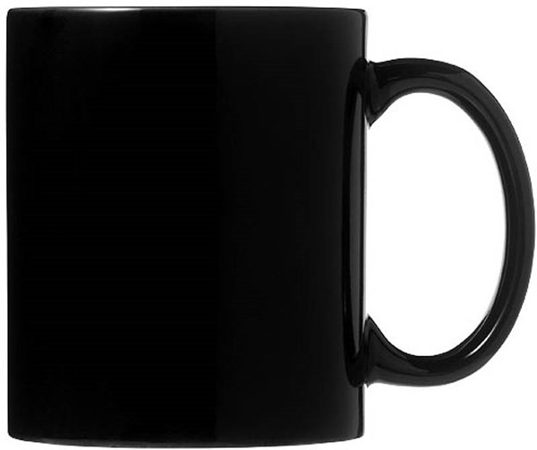 Obrázky: Keramický hrnček 330 ml v krabičke čierny, Obrázok 3