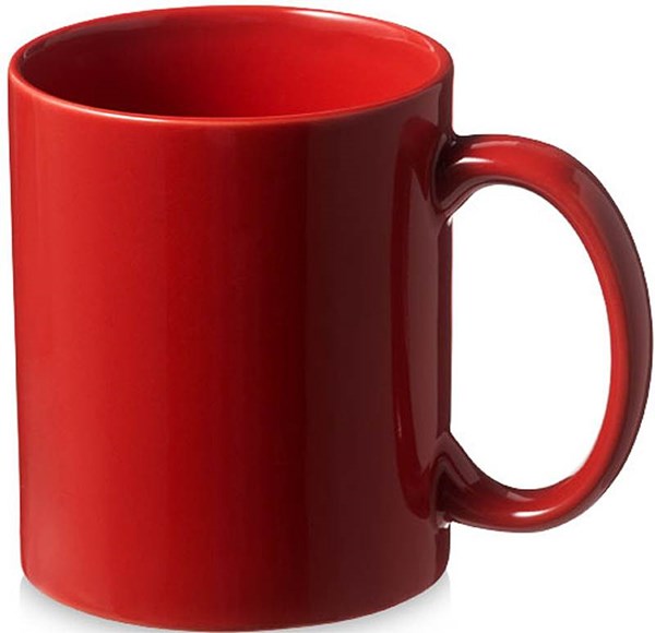 Obrázky: Keramický hrnček 330 ml v krabičke červený