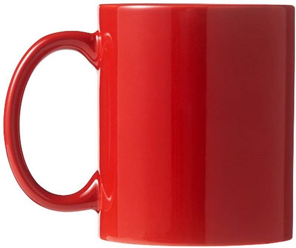 Obrázky: Keramický hrnček 330 ml v krabičke červený, Obrázok 2