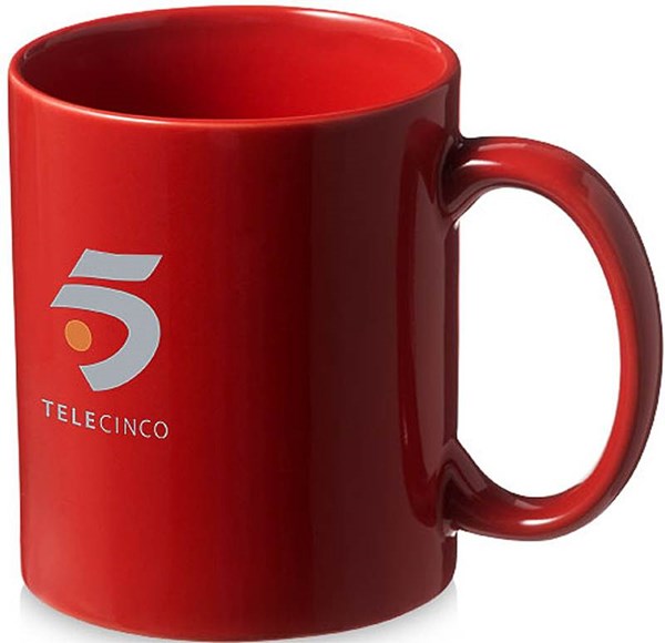 Obrázky: Keramický hrnček 330 ml v krabičke červený, Obrázok 6