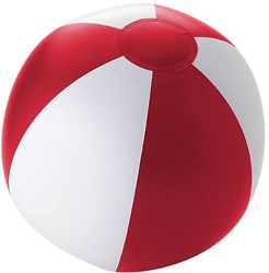 Obrázky: Plážová nafukovacia lopta bielo - červená