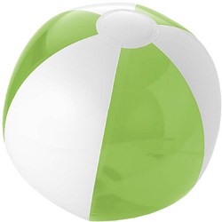 Obrázky: Plážová nafukovacia lopta bielo - limetková