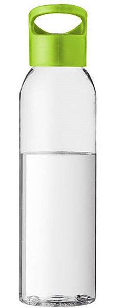Obrázky: Transparentná fľaša so zeleným viečkom, 650 ml, Obrázok 3
