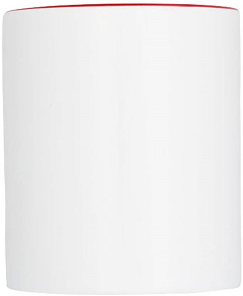 Obrázky: Červený hrnček vhodný pre sublimačnú tlač,330 ml, Obrázok 5