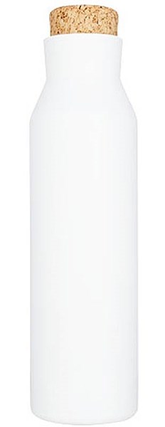 Obrázky: Biela fľaša s korkovým uzáverom, 590 ml, Obrázok 4