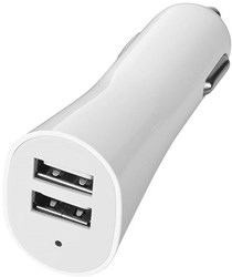 Obrázky: Biely autoadaptér s USB výstupmi