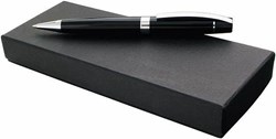 Obrázky: CAPE TOWN, kovové guličkové pero v krabičke,čierna