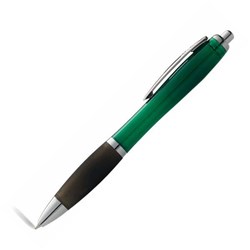 Obrázky: Zelené pero s  čiernym úchopom, ČN