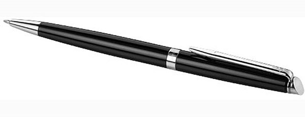 Obrázky: WATERMAN HEMISPHERE Black CT gul. pero v kazete, Obrázok 3