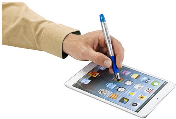 Obrázky: Modré guličkové pero, zvýrazňovač a stylus, ČN, Obrázok 2