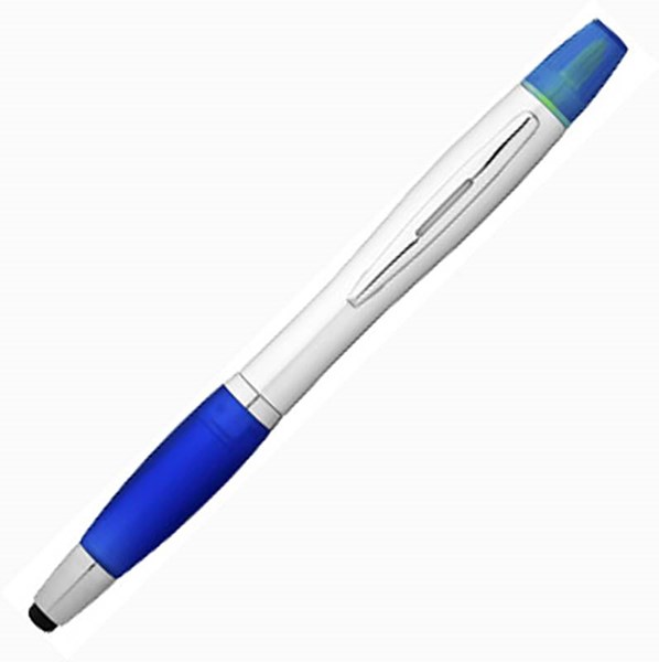 Obrázky: Modré guličkové pero, zvýrazňovač a stylus, ČN, Obrázok 3