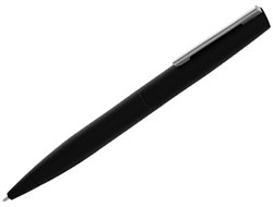 Obrázky: Čierne guličkové pero s matným strieborným klipom