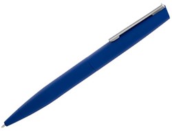 Obrázky: Modré guličkové pero s matným strieborným klipom