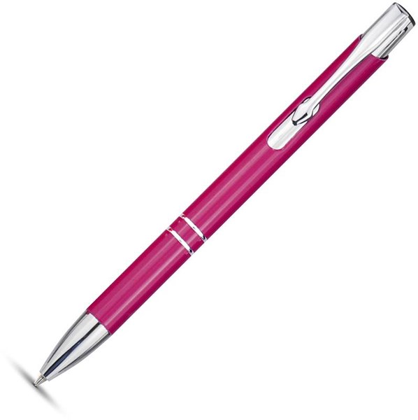 Obrázky: Hliníkové guličkové pero ružové, Obrázok 2