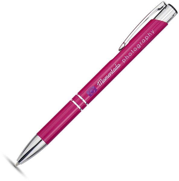 Obrázky: Hliníkové guličkové pero ružové, Obrázok 4