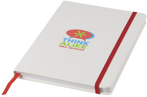 Obrázky: Biely poznámkový blok A5 s červenou stuhou, Obrázok 6