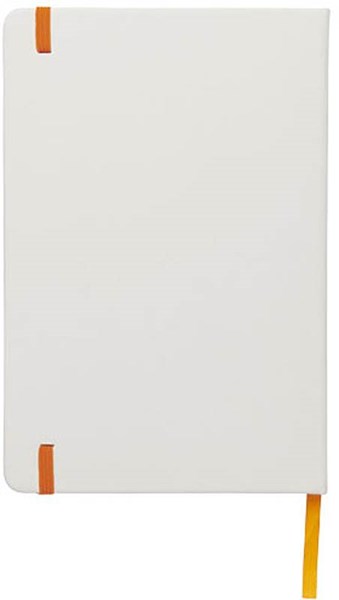 Obrázky: Biely poznámkový blok A5 s oranžovou stuhou, Obrázok 2