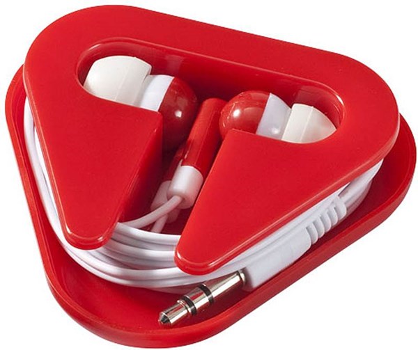 Obrázky: Červené slúchadlá v trojuholníkovom boxe, Obrázok 4