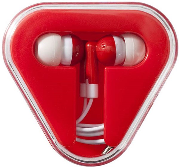 Obrázky: Červené slúchadlá v trojuholníkovom boxe, Obrázok 5