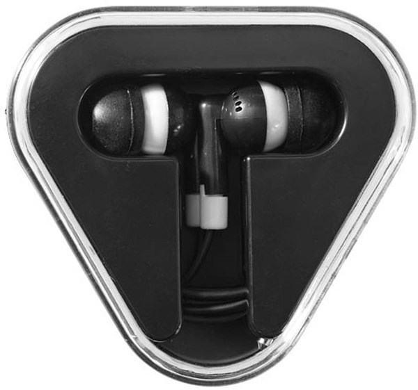 Obrázky: Čierne slúchadlá v trojuholníkovom boxe, Obrázok 5