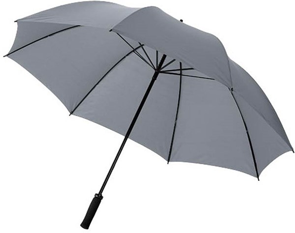 Obrázky: Veľký golfový dáždnik odolný voči búrke, šedý