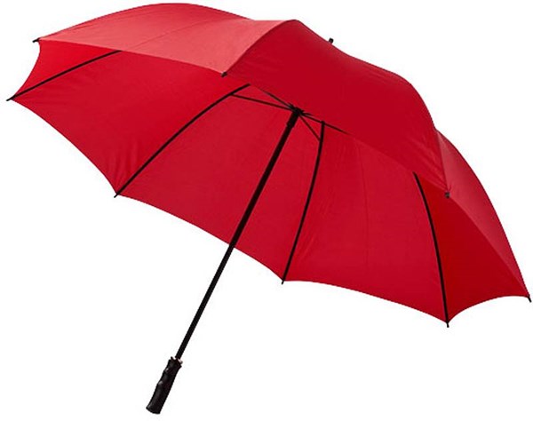 Obrázky: Červený golfový dáždnik s tvarovanou rúčkou