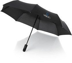Obrázky: MARKSMAN čierny automatický skladací dáždnik