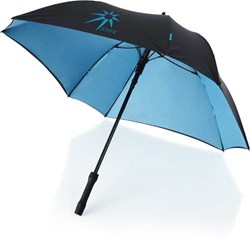Obrázky: MARKSMAN čierno-modrý štvorcový dáždnik
