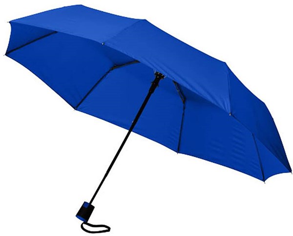 Obrázky: Kráľovsky modrý automatický dáždnik z PE hodvábu