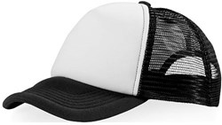 Obrázky: Čierno-biela čiapka pre vodičov kamiónov