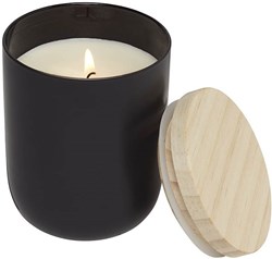 Obrázky: Sviečka v čiernom obale s dreveným viečkom