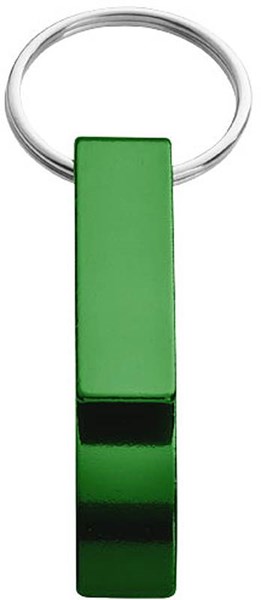 Obrázky: Zelený hliníkový otvárač fliaš a plechoviek, Obrázok 3