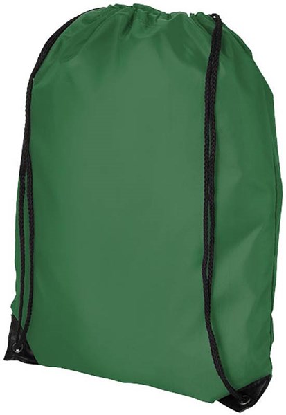 Obrázky: Svetlo-zelený jednoduchý reklamný ruksak, Obrázok 1