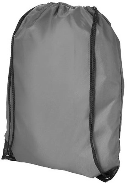 Obrázky: Svetlo-šedý jednoduchý reklamný ruksak