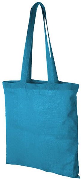 Obrázky: Bavlnená nákupná taška, svetlomodrá