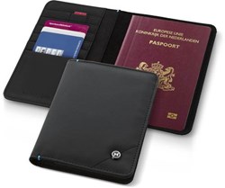 Obrázky: Čierný obal MARKSMAN na cestovný pas