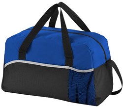 Obrázky: Modro-čierna športová taška s popruhom na rameno
