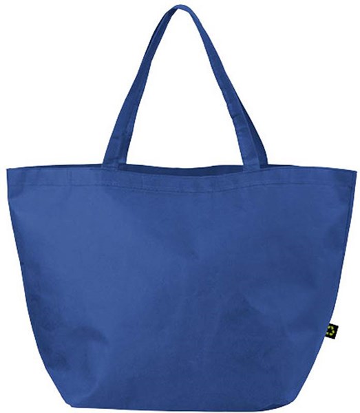Obrázky: Modrá netkaná nákupná taška, Obrázok 2