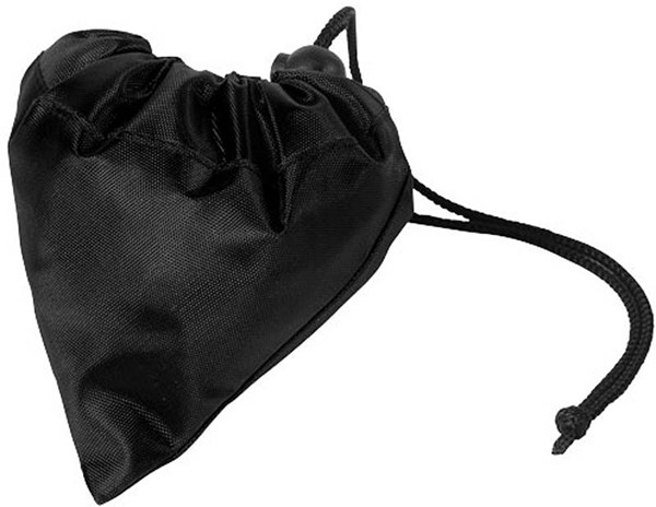 Obrázky: Čierna skladacia nákupná taška, Obrázok 2