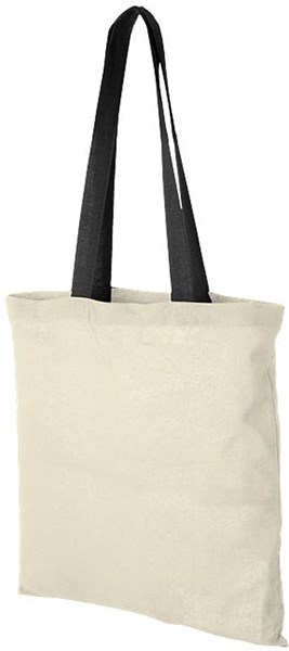 Obrázky: Bavlnená nákupná taška s dlhými čiernymi ušami