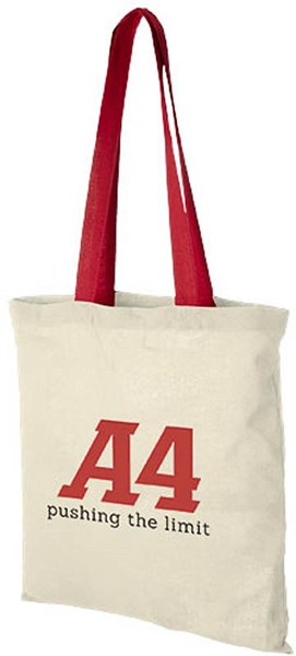 Obrázky: Bavlnená nákupná taška s dlhými červenými ušami, Obrázok 3